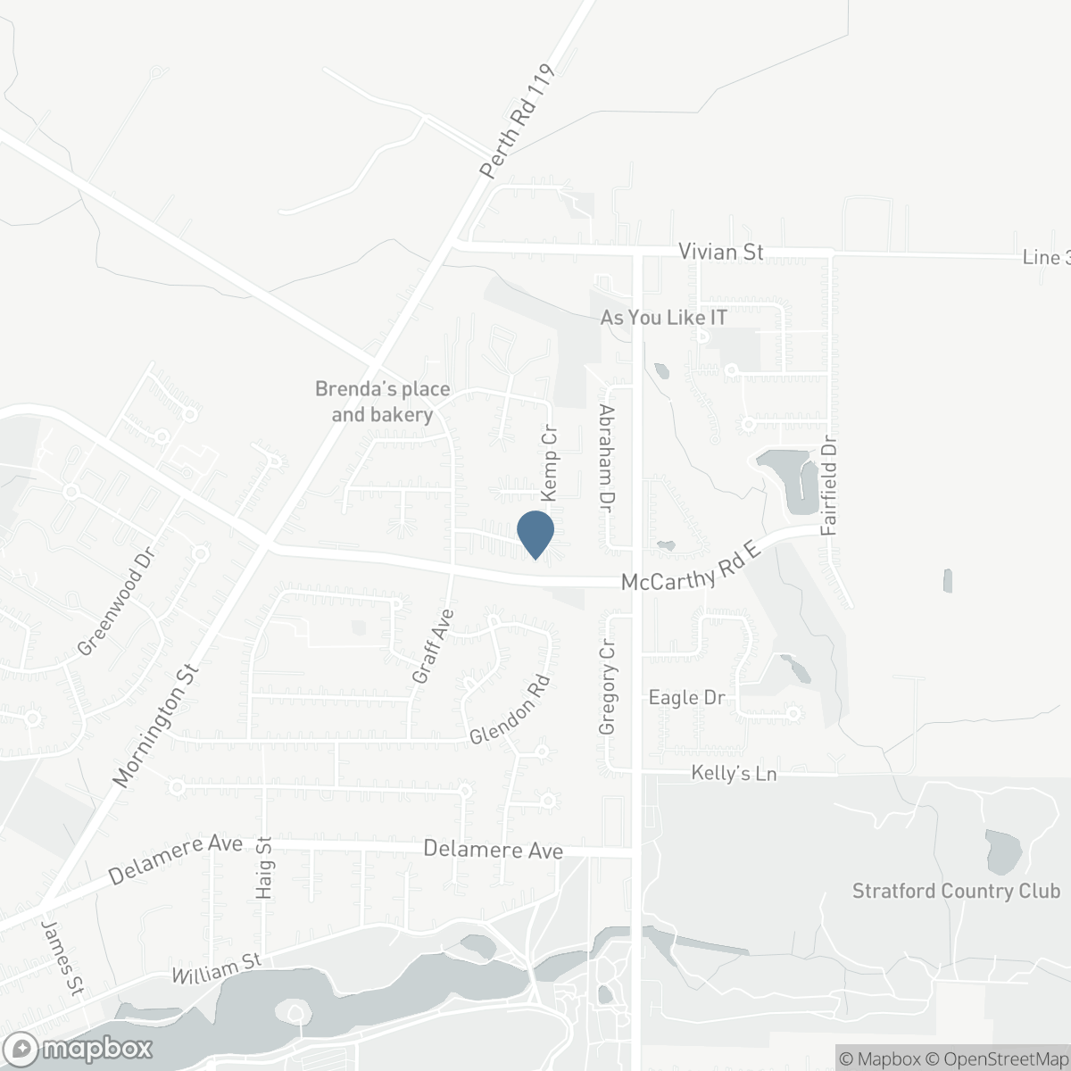 58 KEMP CRESCENT, Stratford, Ontario N5A 5C3